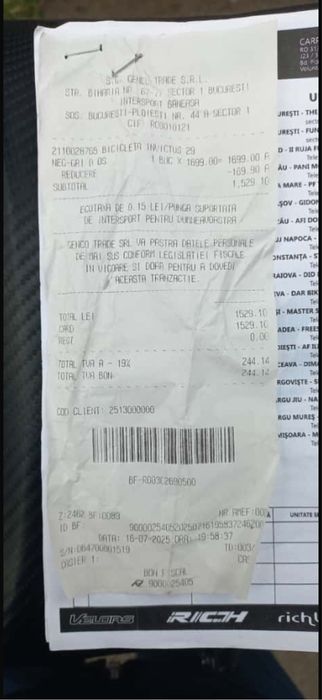 Bicicleta Carpat MTB