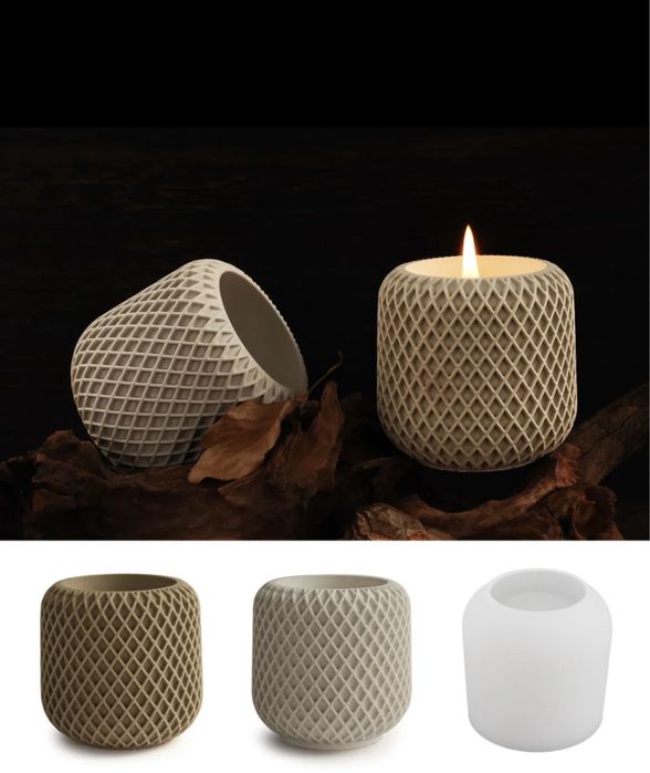 Молд для гипса белом цвете новый