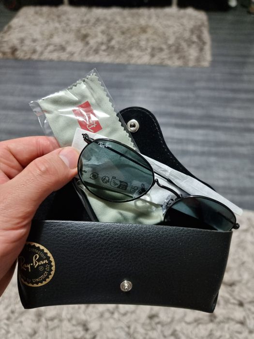 Ochelari de soare unisex Ray-Ban Round Classic RB3447N 002/71