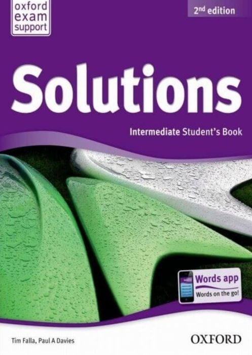 Solutions 2nd Edition Intermediate Student's book
закрыть страницу