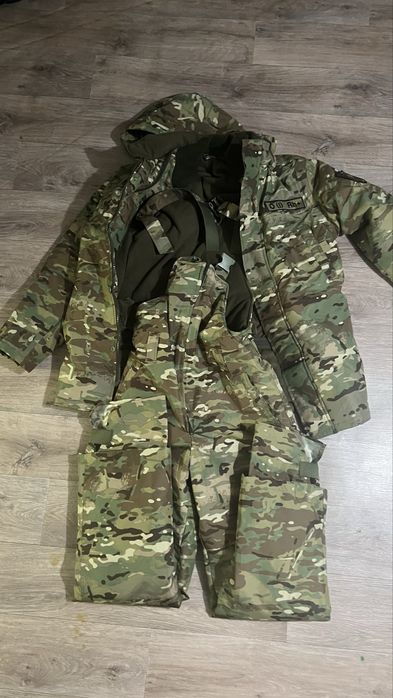 Военный бушлат с ватником
