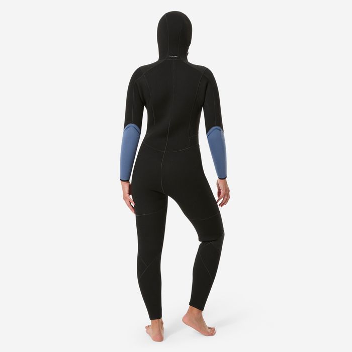 Combinezon cu glugă scufundări Scd 500 - produs resigilat Decathlon