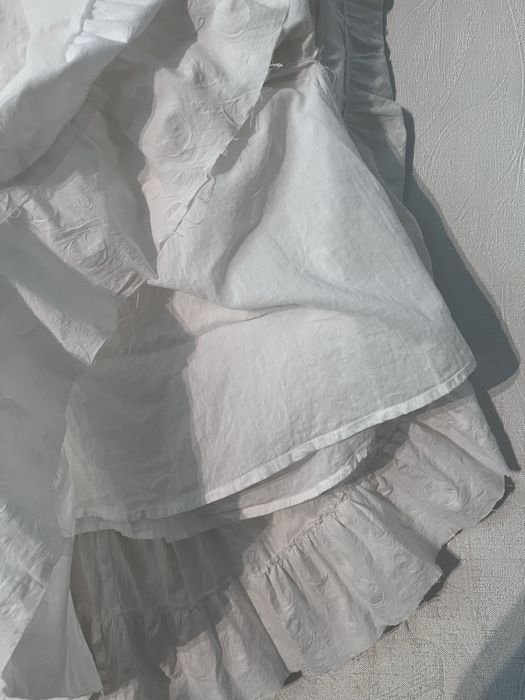 Белое платье в стиле бохо-шик от Mango, M, оригинал