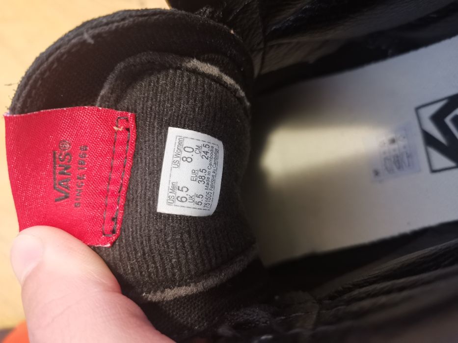Vans SK-8 High Femei, mărimea 38.5