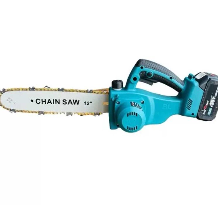 Акумулаторна резачка 25см и 30см 36V 8/10Ah, 2 батери+2 вериги