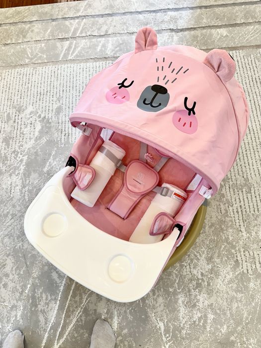 Шезлонг Smart Baby BBL-02 розовый