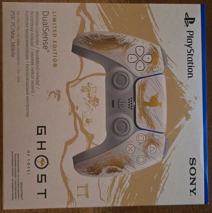 Безжичен контролер DualSense - Ghost of Yotei Gold Limited Edition
