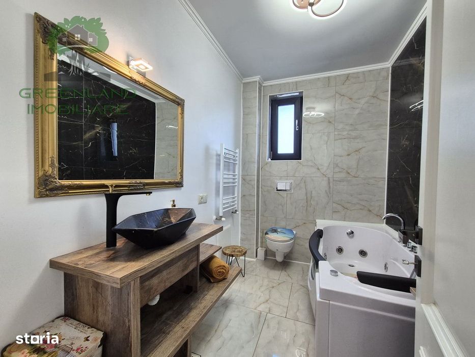 CASA INDIVIDUALA P+E MOBILATA+UTILATA 4 cam, 2 bai, 125mp,Bucium-Visan