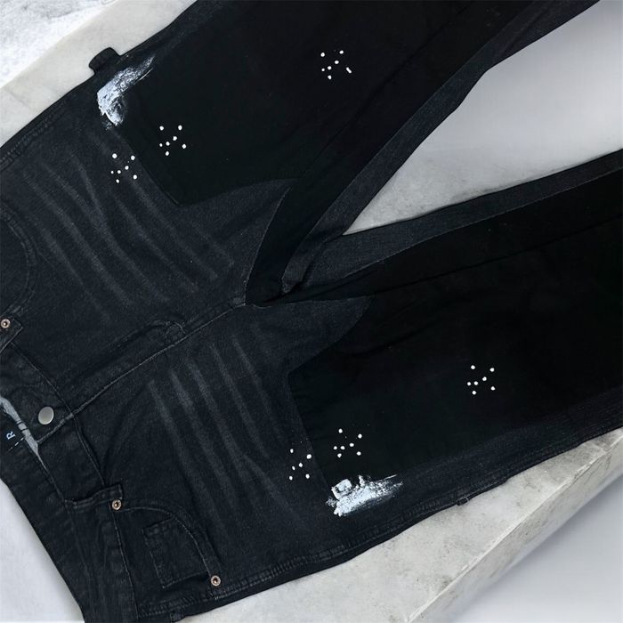 Blugi baggy flared tip rapitation