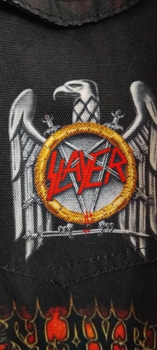 Риза без ръкави с уникален принт на SLAYER