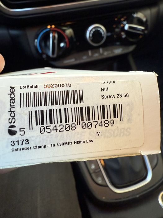 Датчици за налягане в гумите