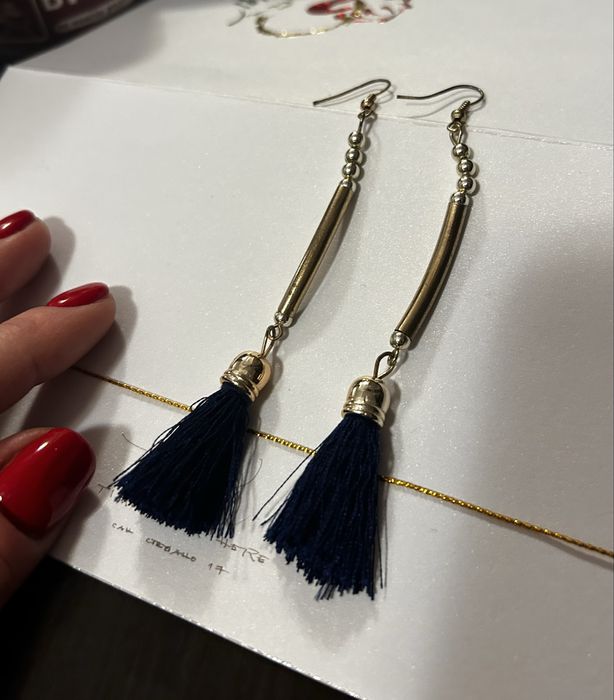 Дълги висящи обеци ( обици )