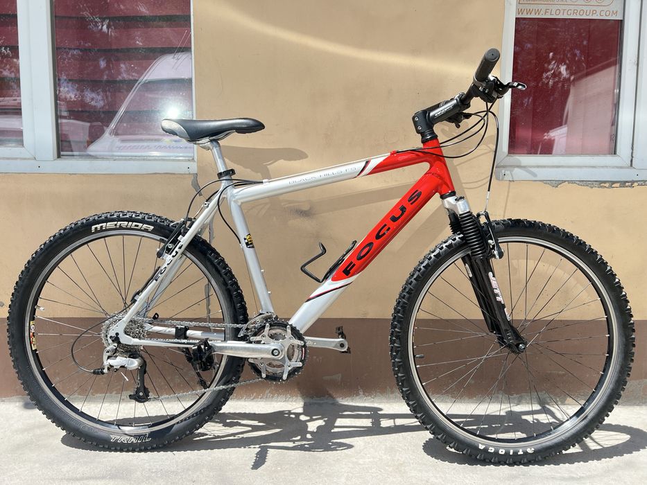 Bicicleta MTB Focus 26 Inch Aluminiu 27 viteze Shimano furca Rockshox