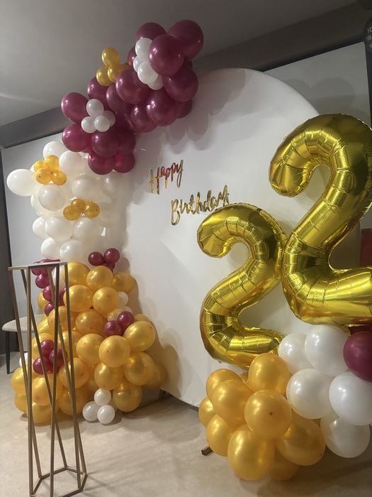 Кръгла арка за балони под наем 20 €/ 39,12 лв.