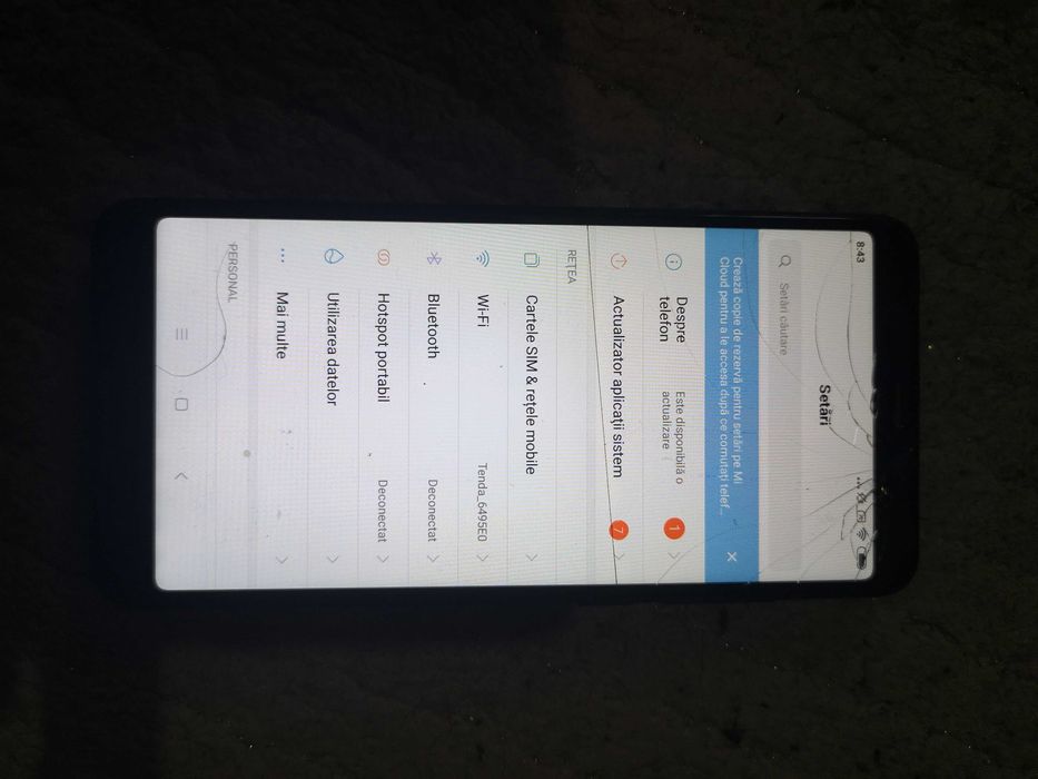 telefon Huawei p10 lite , partial functional.