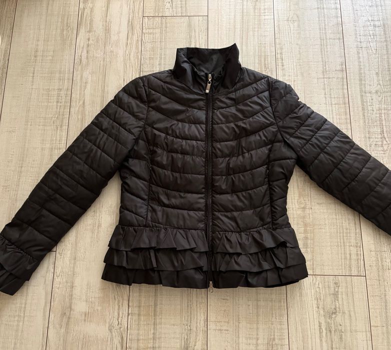 Модерно черно италианско яке