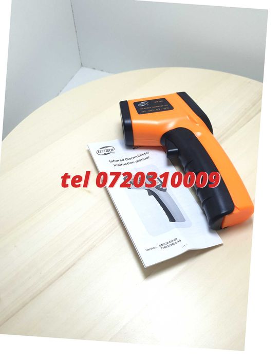 Instrument Masurare Temperatura Ir Receptor Ir Electronic Laser -50 / +360 Grade Pentru Masurarea Temperaturii Fara Contact In Domeniul Indicat