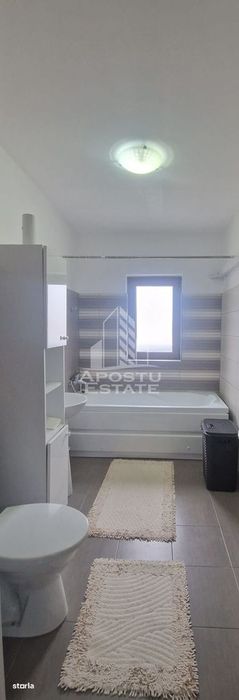 Apartament cu 2 camere, judetul Timis, Giroc, Centrala Proprie