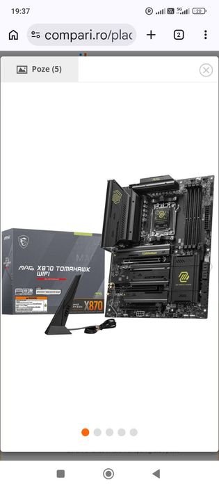 Placa de baza MSI MAG X870 Tomahawk Wi Fi