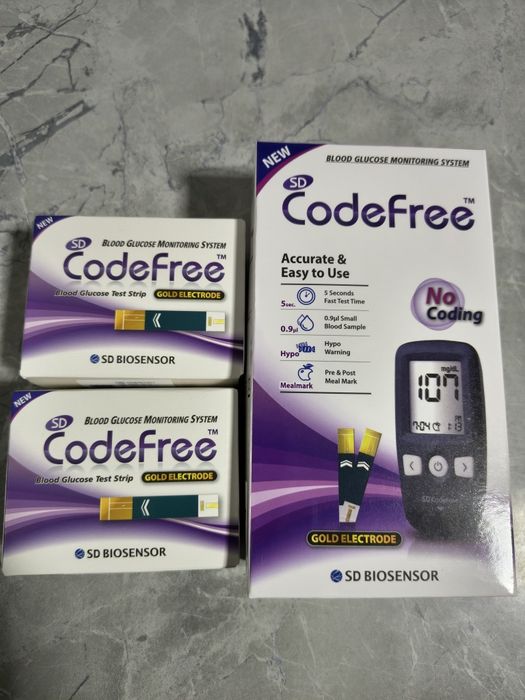Teste glicemie și aparat măsurat code fre noue