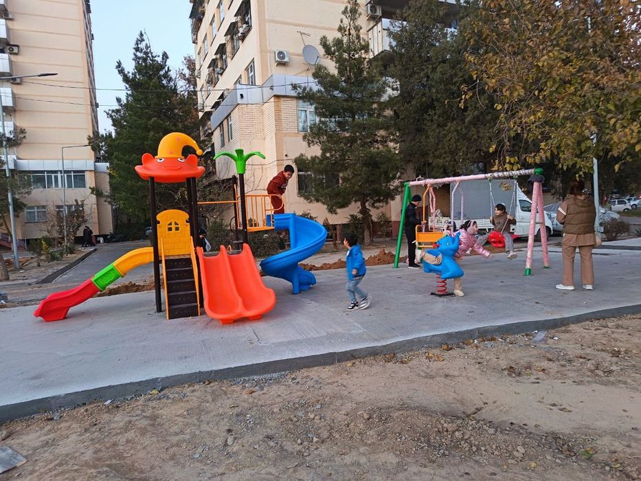 Аттракцион болалар майдончаси учун