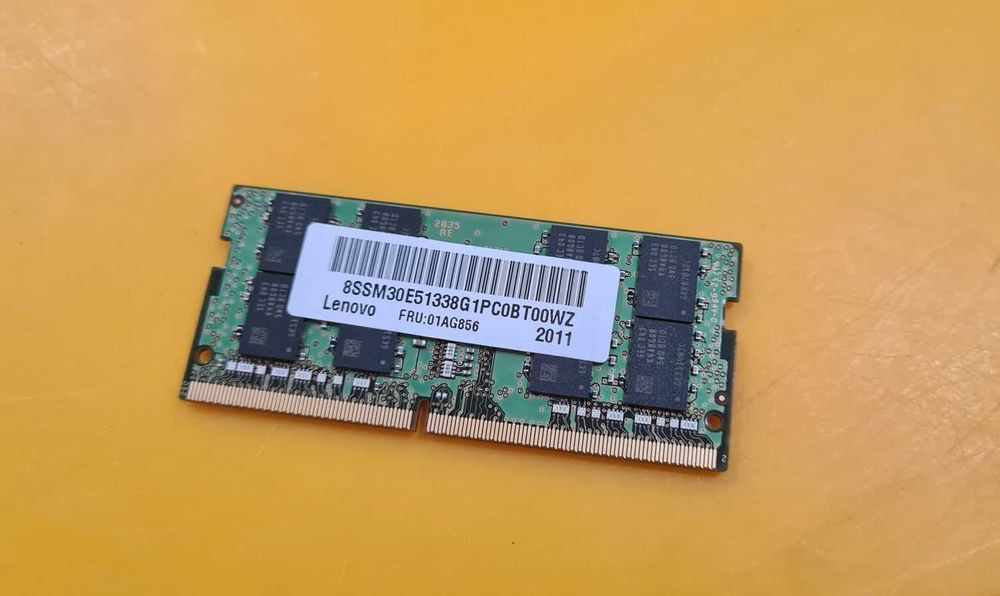 16GB DDR4 Laptop,1x 16GB,Samsung,2666Mhz,CL19,Doble Sided