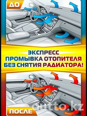 Промывка радиатора салона