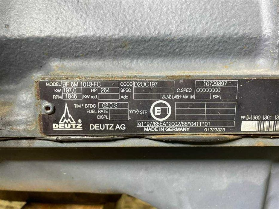 Motor complet Deutz BF6M1013FC - Piese de motor Deutz