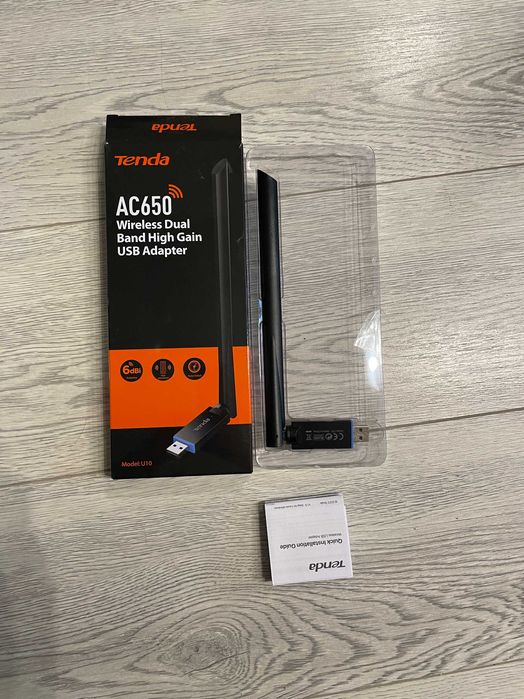 Адаптер за Безжична Мрежа - AC650 Wireless Dual Band High Gain USB
