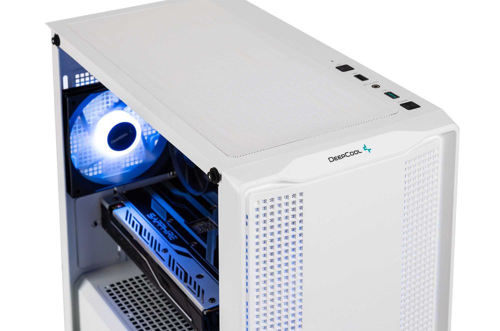 Геймърски компютър i7 4790 RX 470 8GB GDDR5 RAM 16GB SSD 512GB RGB