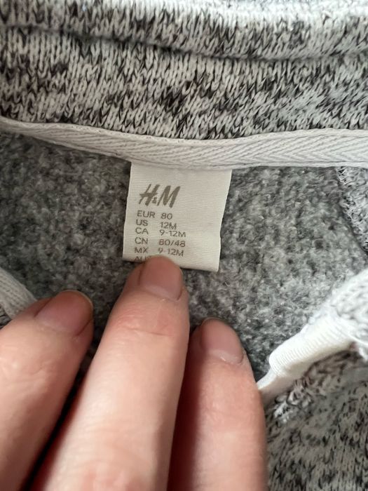 Hanorac H&M și în extenso mărimea 80 cm 9-12 luni +