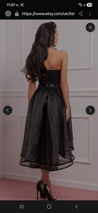 Официална рокля на CaramellaFashion