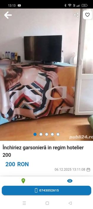 Închiriez apartament in regim hotelier BUZĂU  300 NEGOCIABIL