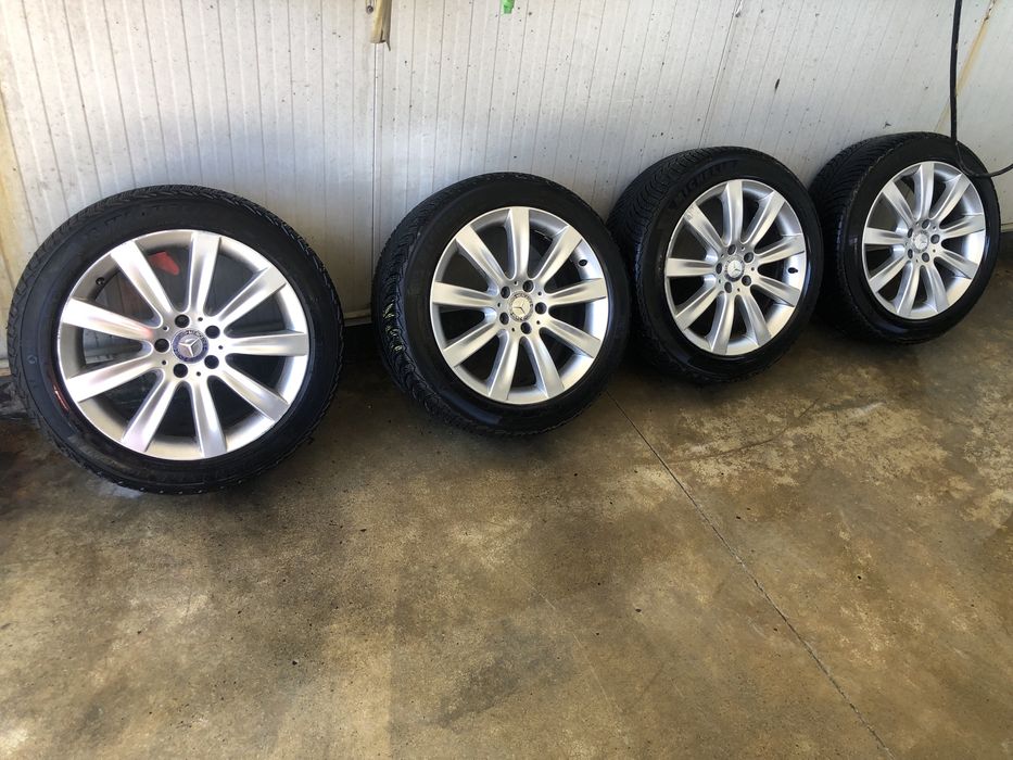 лети джанти 18 цола+4 бр зимни гуми на тях>ЗА МЕРЦЕДЕС