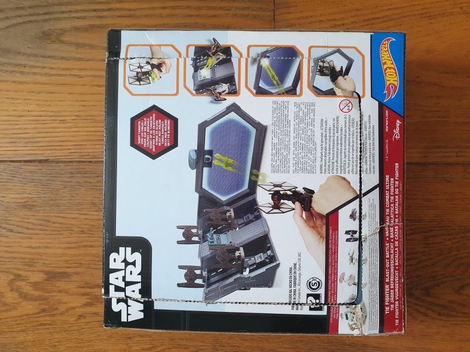 Комплект за игра Hot Wheels Star Wars, Tie Fighter Blast-out Battle