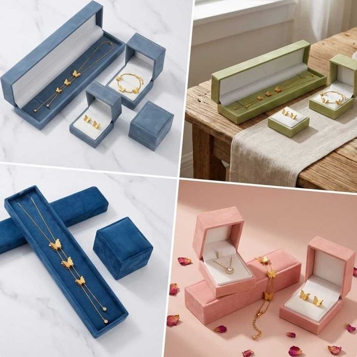 Cadou Ideal Premium Set Bratara Cercei Colier Otel Inox Placat Aur 18K