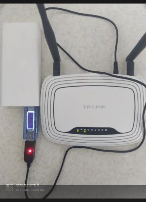 Кабель юпс Wi-fi роутер от power bank повышающий модуль триггер ups
