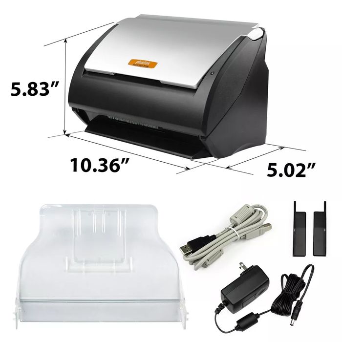 plustek scan/imprimanta
SmartOffice
PS186
25 ppm/ 50 ipm (Gray, 200 dp