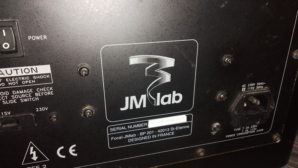 Și woofer Jm Lab Focal SW 27a