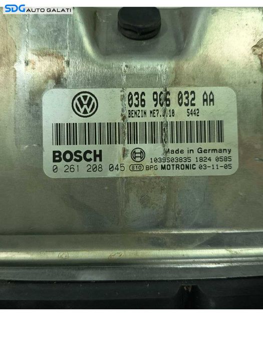ECU Calculator Motor Bosch Skoda Octavia 1 1.4 B 1996 - 2011 Cod 036906032AA [L7011] [L7012]