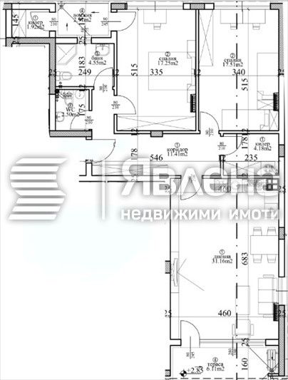 Продава се Тристаен апартамент в Варна, Централна поща - 117 кв.м за 1838 €/кв.м - Снимка #1