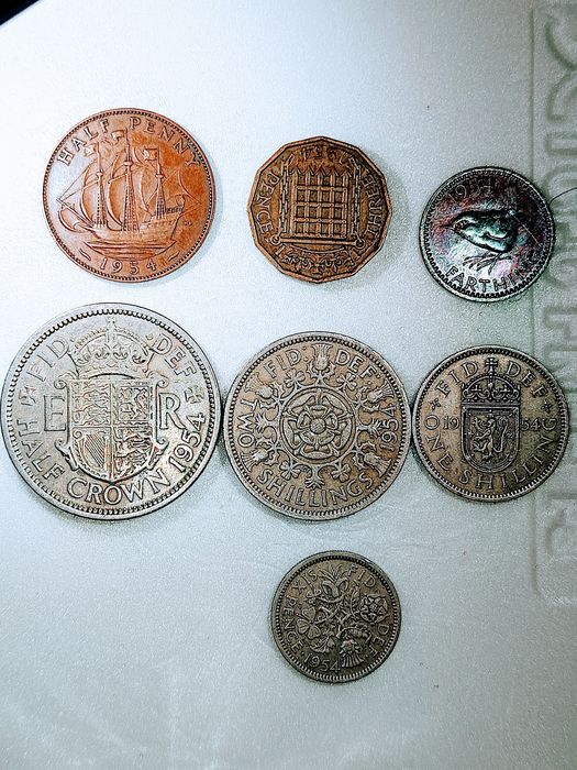 Най търсените монети от 1954 година в Англия с Елизабет 2