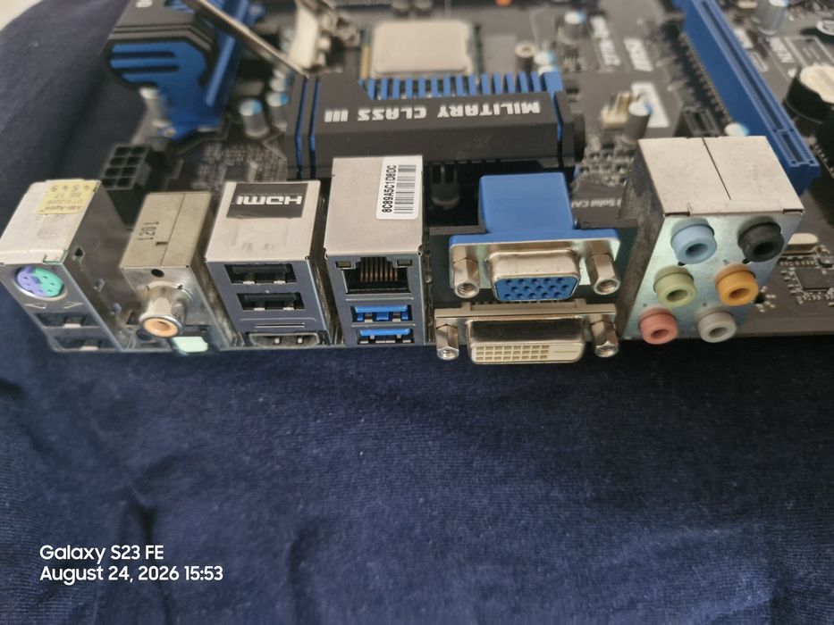 Placa de baza MSI Z77A-G45, socket 1155