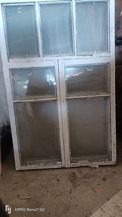 Ағаш Рама терезе  , Ені 1 метр ,ұзындық 1.50