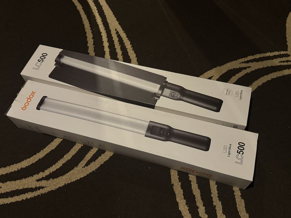 Godox LC500, 2 buc+telecomanda