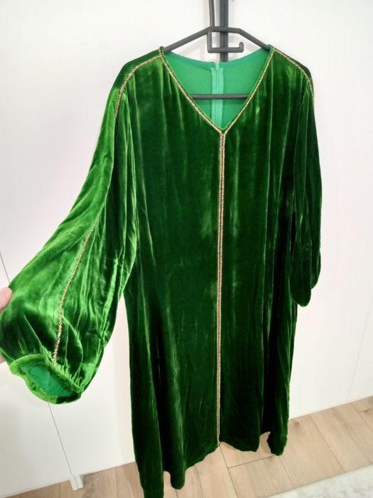 Корейское платье.  Памбархат