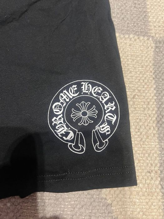 Boxeri bărbați Chrome Hearts, negri, logo alb discret, M sau L, noi, nepurtați, cu cutie