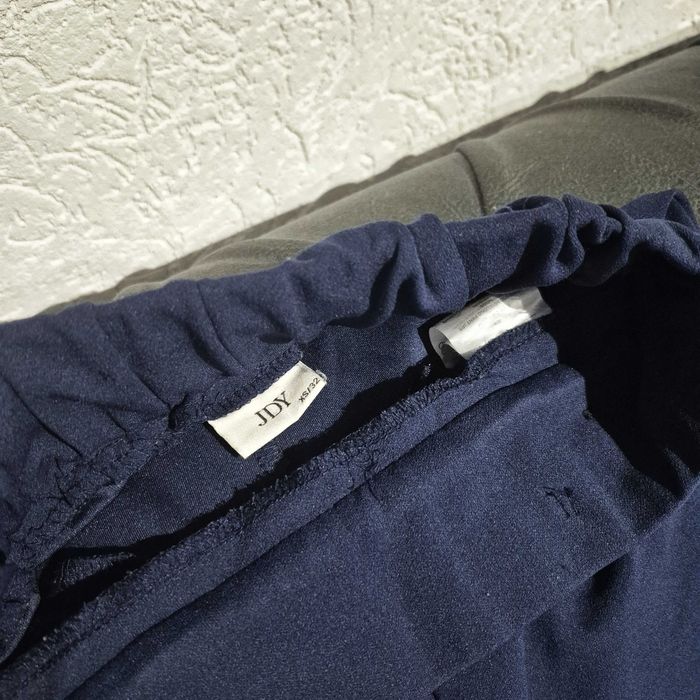 Син дамски панталон