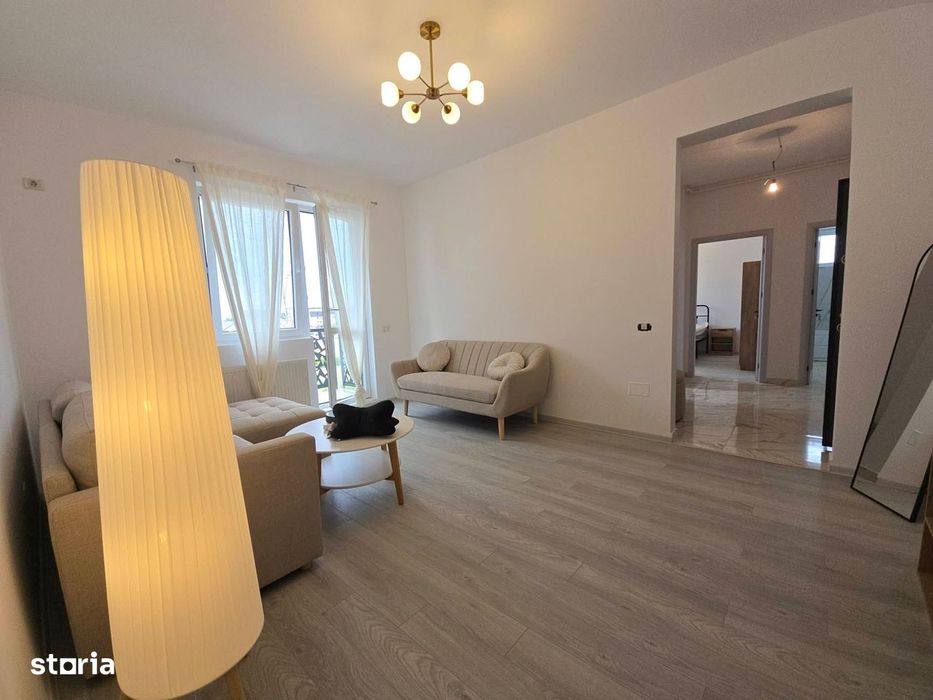 Apartament 2 camere mobilat nou + parcare + boxa,Str Caisului, Fundeni