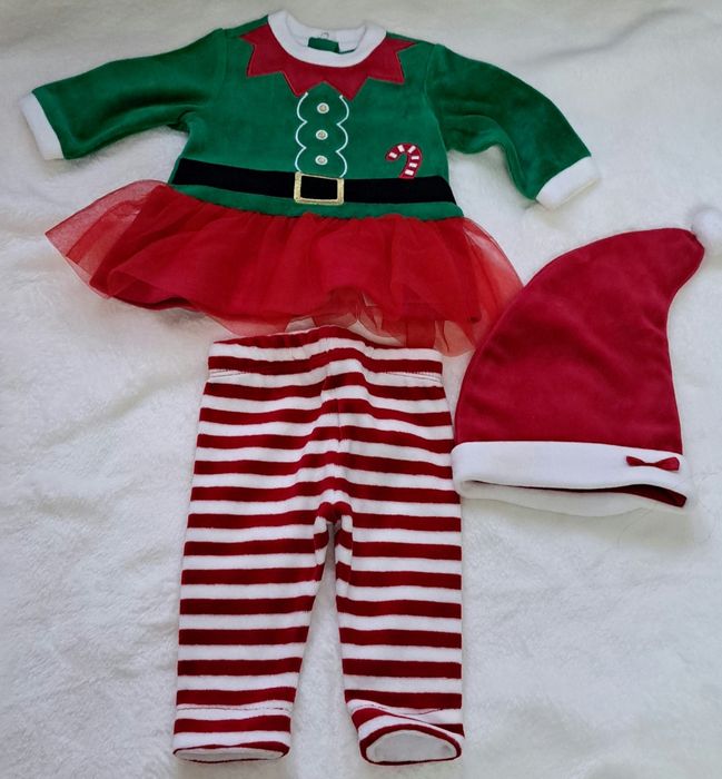 Set de Craciun - fetițe- marimea 56
